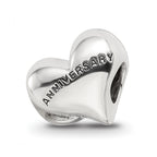 Reflections 925 Sterling Silver Crystals 5th Anniversary Bead 10 x 11 mm