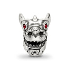 Reflections 925 Sterling Silver Crystal Chinese New Year Dragon Bead 10 x 7 mm