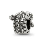 Reflections 925 Sterling Silver Crystal Chinese New Year Dragon Bead 10 x 7 mm