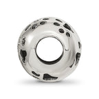 Reflections 925 Sterling Silver Cutout Paw Prints Bead 11 x 10 mm