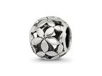 Reflections 925 Sterling Silver Flower of Life Bead 10 x 8 mm