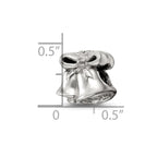 Reflections 925 Sterling Silver Christmas Bells Bead 10 x 10 mm