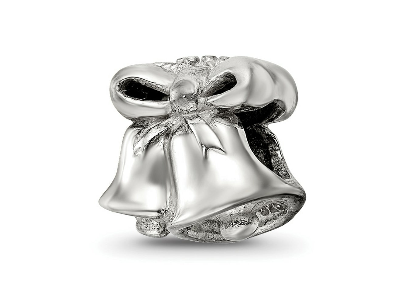 Reflections 925 Sterling Silver Christmas Bells Bead 10 x 10 mm