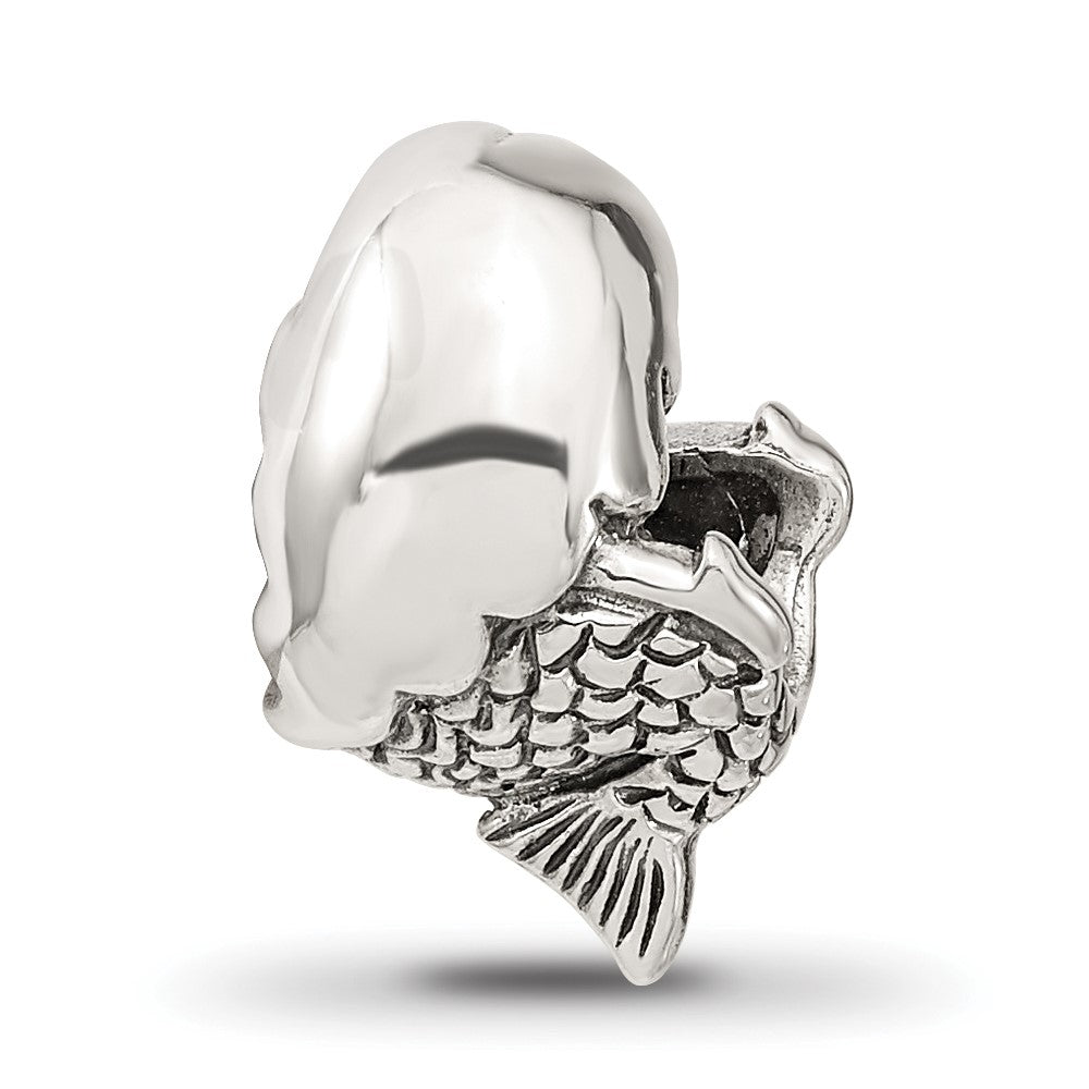Reflections 925 Sterling Silver Mermaid Bead 13 x 9 mm