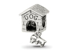 Reflections 925 Sterling Silver Dog House Dangle Bead 13 x 8 mm