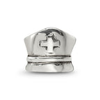 Reflections 925 Sterling Silver Nurse Hat Bead 8 x 9 mm