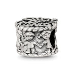 Reflections 925 Sterling Silver Circle of Friends Bead 10 x 10 mm