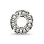 Reflections 925 Sterling Silver Cross Spacer Bead 9 x 7 mm.