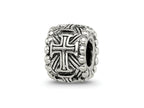 Reflections 925 Sterling Silver Cross Spacer Bead 9 x 7 mm.