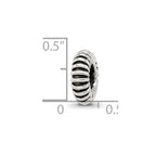 Reflections 925 Sterling Silver with Rubber Spacer Bead 10 x 3 mm