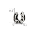 Reflections 925 Sterling Silver Horseshoe Bead 10 x 10 mm