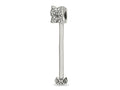 Reflections 925 Sterling Silver Crystal Butterfly Top Bead 41 x 8 mm.