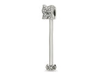 Reflections 925 Sterling Silver Crystal Butterfly Top Bead 41 x 8 mm.