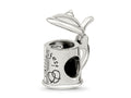 Reflections 925 Sterling Silver Octoberfest Beer Stein Bead 12 x 8 mm