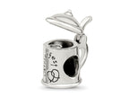 Reflections 925 Sterling Silver Octoberfest Beer Stein Bead 12 x 8 mm