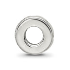 Reflections 925 Sterling Silver Blue Crystal Dream Spacer Bead 10 x 3 mm