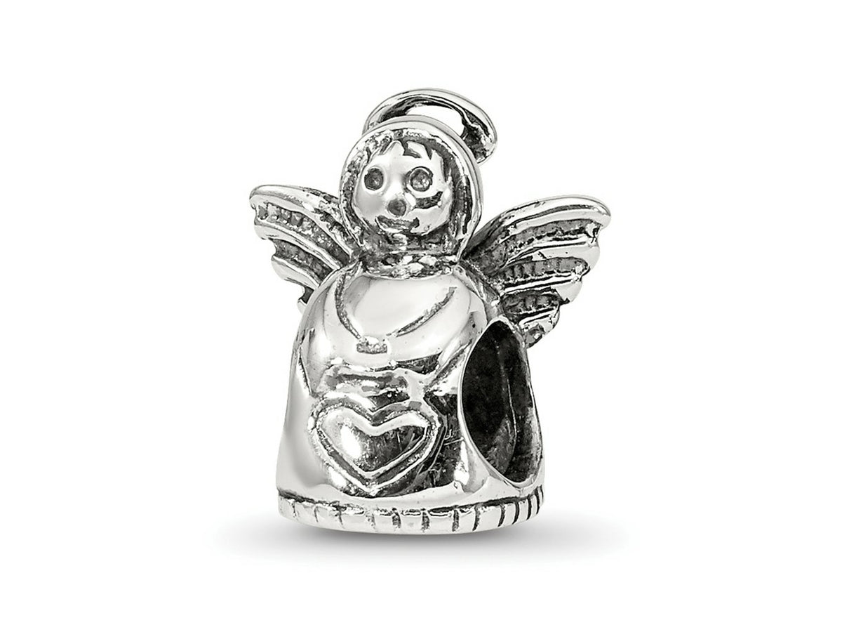 Reflections 925 Sterling Silver Angel Bead 12 x 8 mm