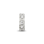 Reflections 925 Sterling Silver CZ Spacer Bead 6 x 2 mm