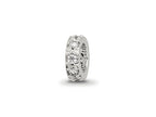 Reflections 925 Sterling Silver CZ Spacer Bead 6 x 2 mm
