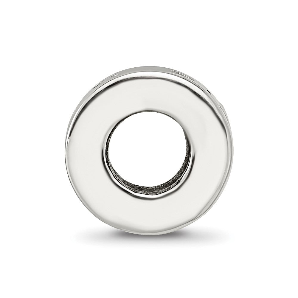 Reflections 925 Sterling Silver Antiqued Sister Bead 9 x 5 mm