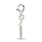 Reflections 925 Sterling Silver Seahorse Charm 24 x 6 mm.