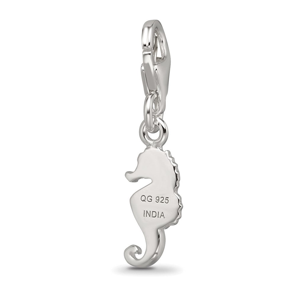 Reflections 925 Sterling Silver Seahorse Charm 24 x 6 mm.