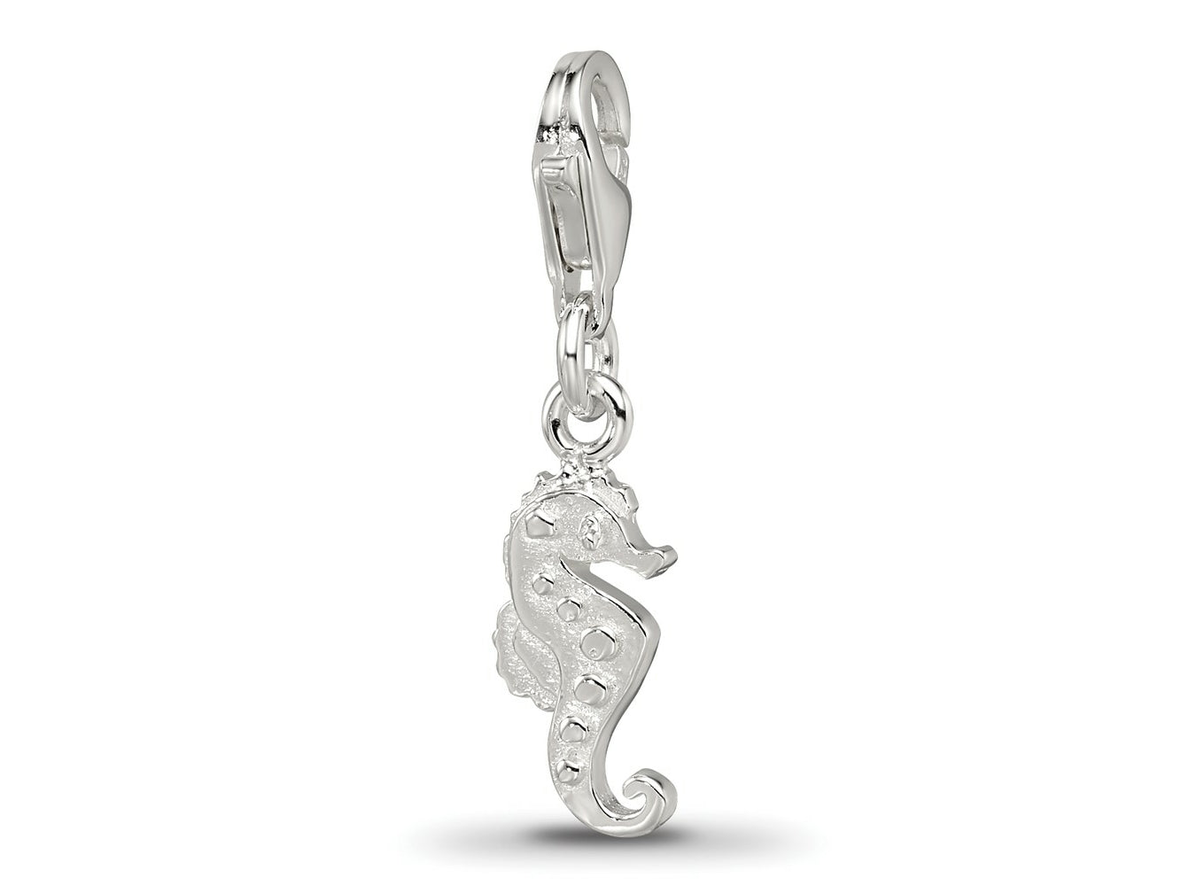 Reflections 925 Sterling Silver Seahorse Charm 24 x 6 mm.