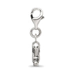 Reflections 925 Sterling Silver Antiqued Ornate Charm 23 x 10 mm.