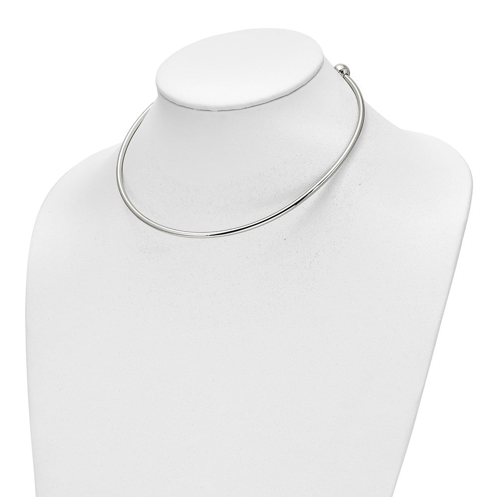 Reflections 925 Sterling Silver Collar Choker Cuff Necklace Beads not included