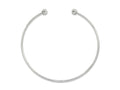 Reflections 925 Sterling Silver Collar Choker Cuff Necklace Beads not included