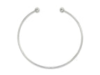 Reflections 925 Sterling Silver Collar Choker Cuff Necklace Beads not included