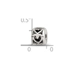Reflections 925 Sterling Silver Heart Clip Bead 7 x 5 mm