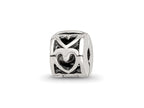 Reflections 925 Sterling Silver Heart Clip Bead 7 x 5 mm