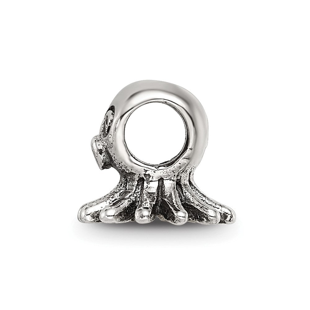 Reflections 925 Sterling Silver Octopus Bead 8 x 8 mm