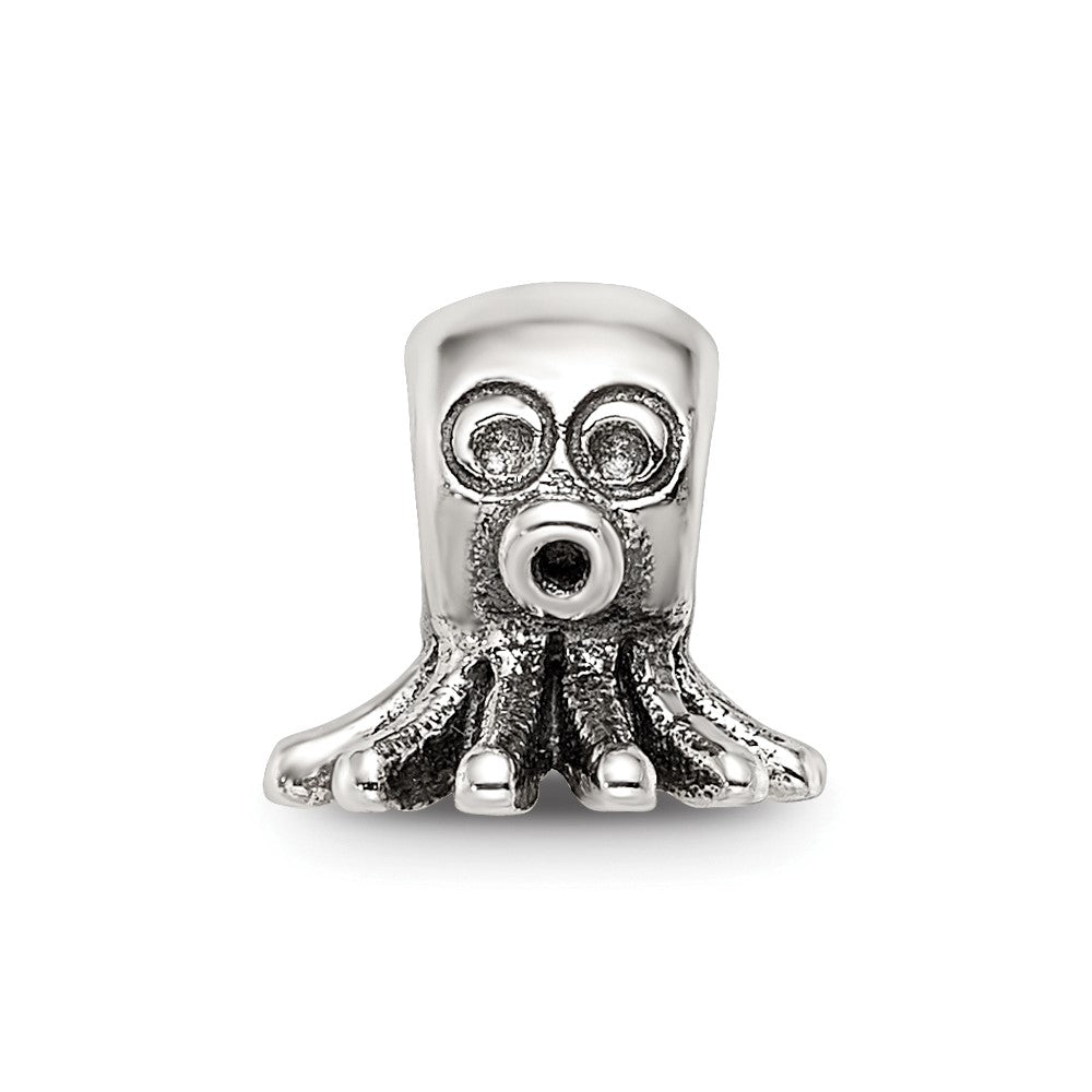 Reflections 925 Sterling Silver Octopus Bead 8 x 8 mm