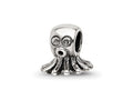Reflections 925 Sterling Silver Octopus Bead 8 x 8 mm