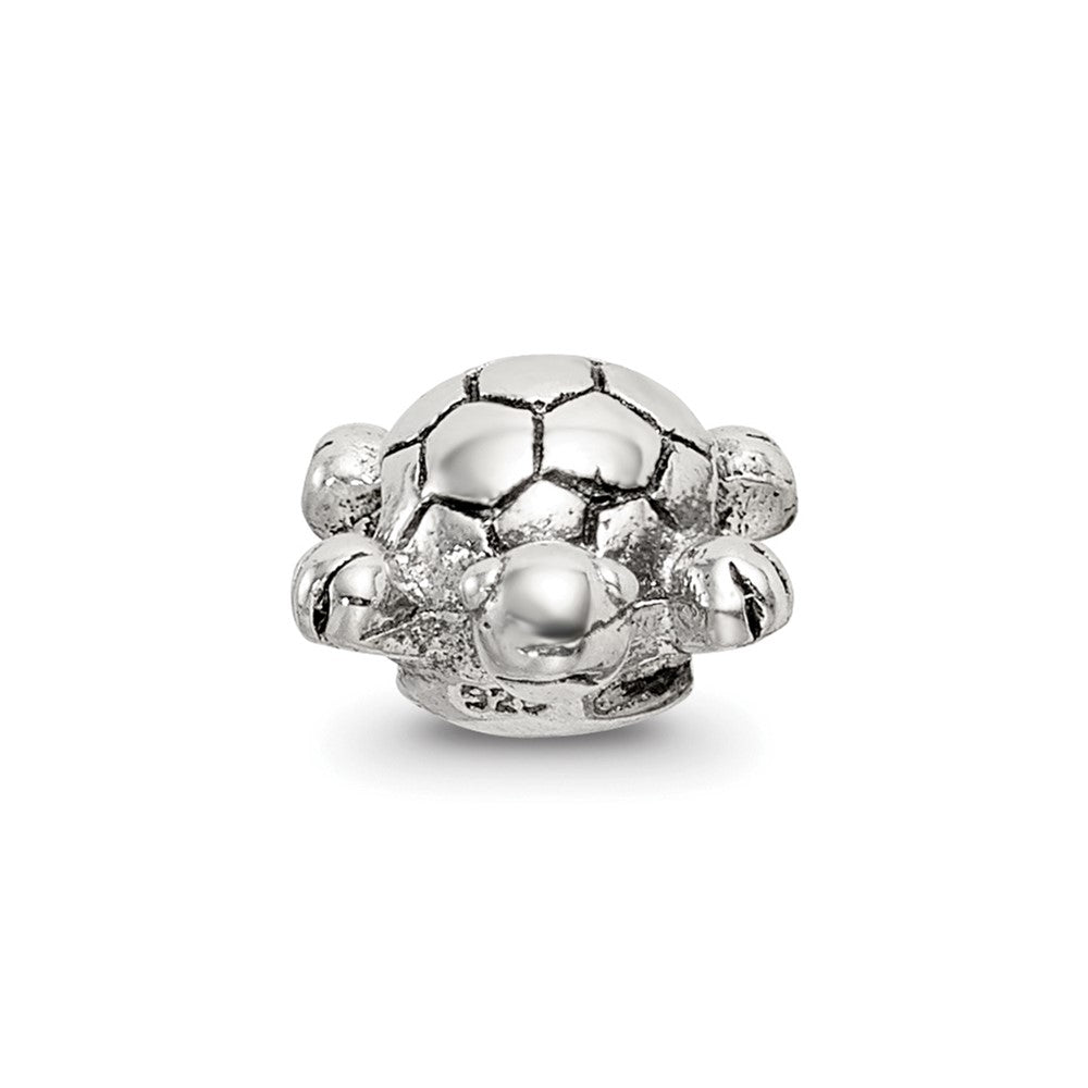 Reflections 925 Sterling Silver Turtle Bead 10 x 7 mm
