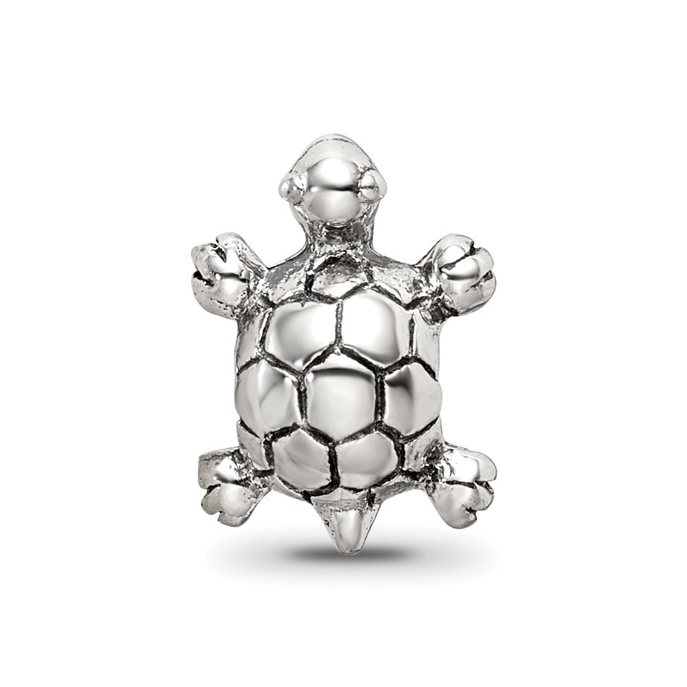 Reflections 925 Sterling Silver Turtle Bead 10 x 7 mm
