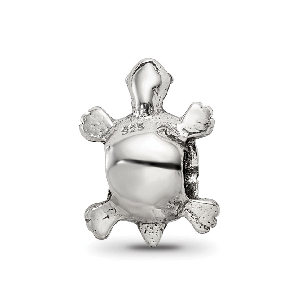 Reflections 925 Sterling Silver Turtle Bead 10 x 7 mm