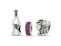 Reflections 925 Sterling Silver Wine Country Boxed Bead Set