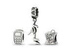 Reflections 925 Sterling Silver Stylish Girl Boxed Bead Set