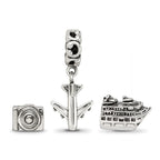 Reflections 925 Sterling Silver Travel Bug Boxed Bead Set