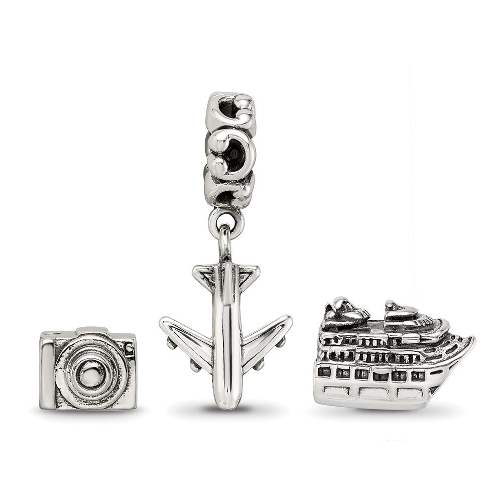 Reflections 925 Sterling Silver Travel Bug Boxed Bead Set
