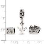 Reflections 925 Sterling Silver Travel Bug Boxed Bead Set