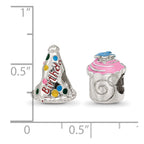 Reflections 925 Sterling Silver Happy Birthday Boxed Bead Set