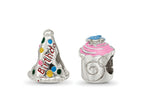 Reflections 925 Sterling Silver Happy Birthday Boxed Bead Set