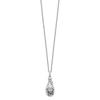 Sentimental Expressions 925 Sterling Silver  Mother's Pride and Joy Necklace 18 Inches x 12 mm
