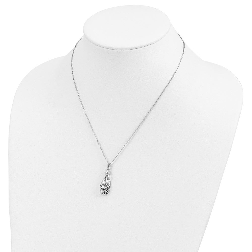 Sentimental Expressions 925 Sterling Silver  Mother's Pride and Joy Necklace 18 Inches x 12 mm