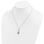 Sentimental Expressions 925 Sterling Silver  Mother's Pride and Joy Necklace 18 Inches x 12 mm