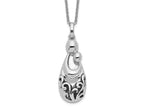 Sentimental Expressions 925 Sterling Silver  Mother's Pride and Joy Necklace 18 Inches x 12 mm
